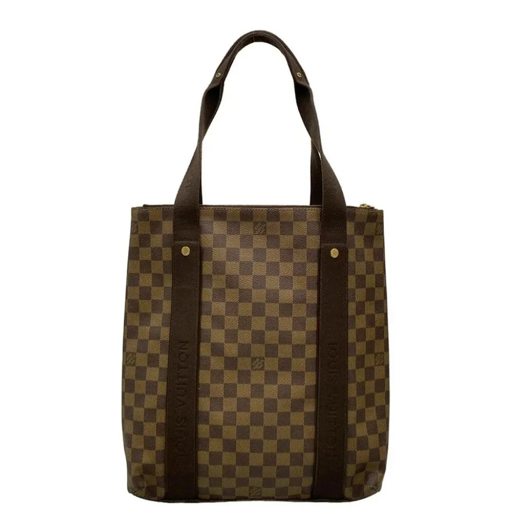 LOUIS VUITTON Cabas Beaubourg N52006 Ebene Damier CA4038 Tote Bag Damier Canvas - Picture 2 of 14